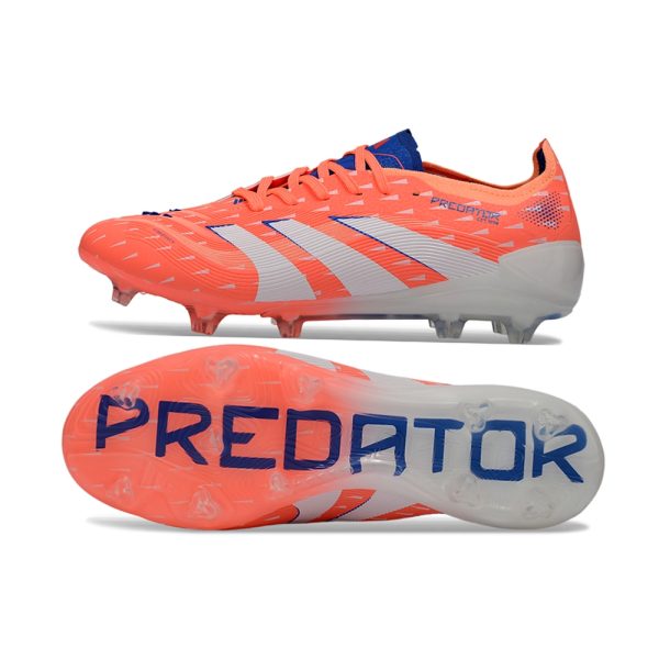 Chuteira Campo ADIDAS Predator Elite 25 FG Coral Blaze