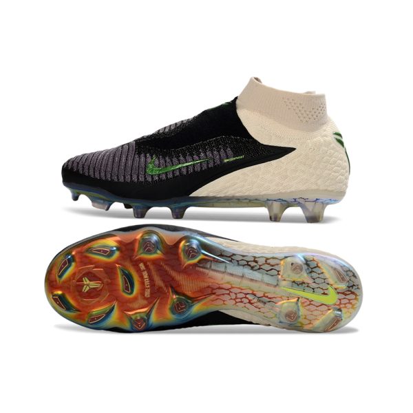 Chuteira Campo NIKE Phantom 6 Elite High FG Black Mamba