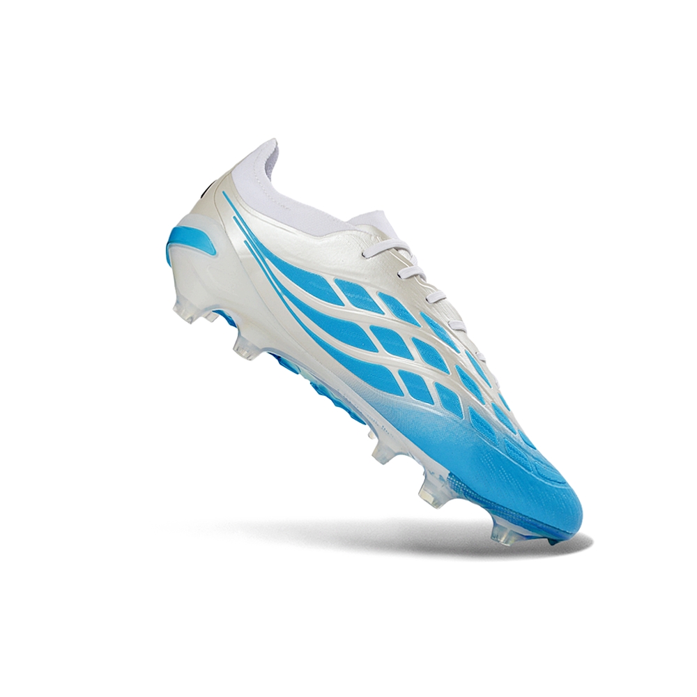 Chuteira Campo ADIDAS Predator Elite 26 FG Branco Azul