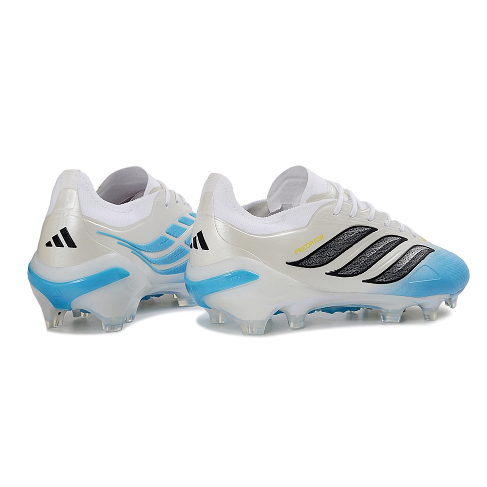 Chuteira Campo ADIDAS Predator Elite 26 FG Branco Azul