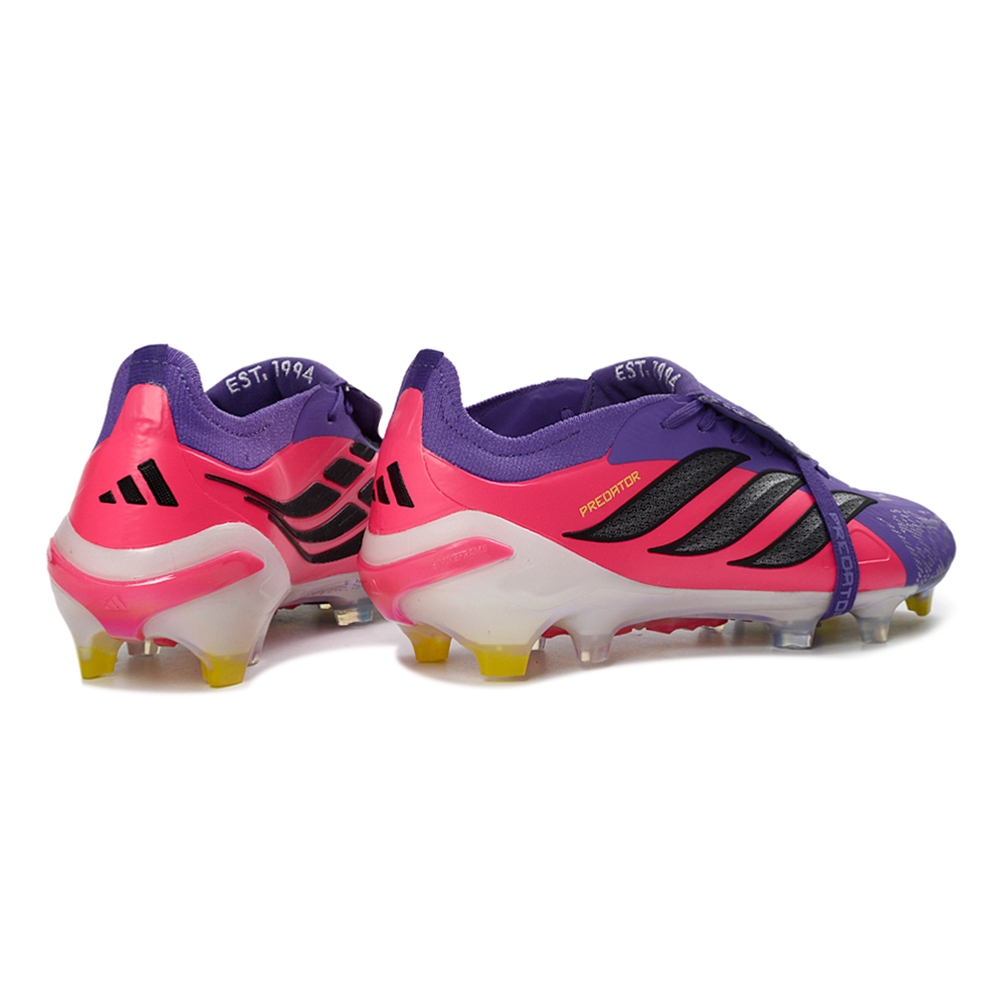Chuteira Campo ADIDAS Predator Elite Tongue 26 FG Roxo Rosa