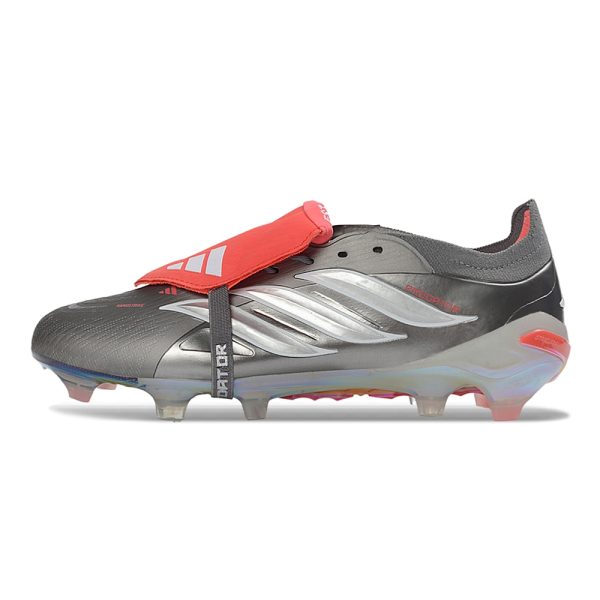 Chuteira Campo ADIDAS Predator Elite Tongue 26 FG Finishers Steel
