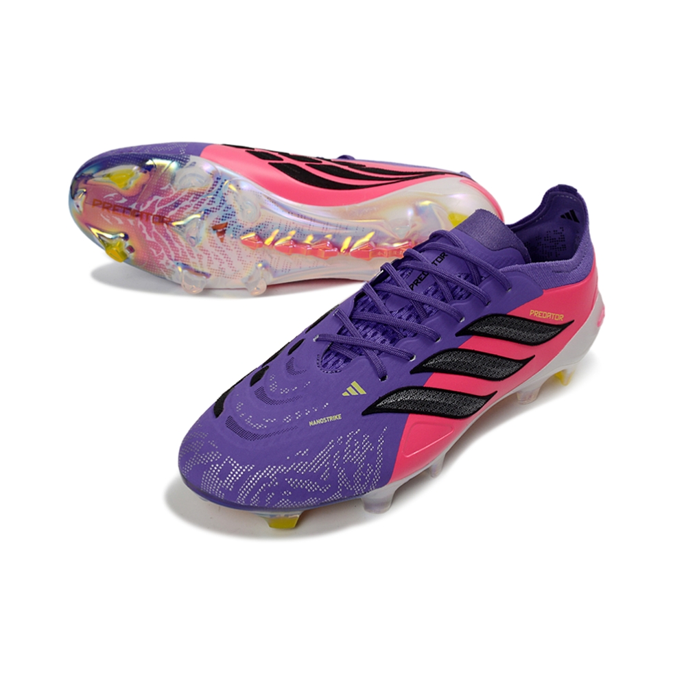 Chuteira Campo ADIDAS Predator Elite 26 FG Roxo Rosa