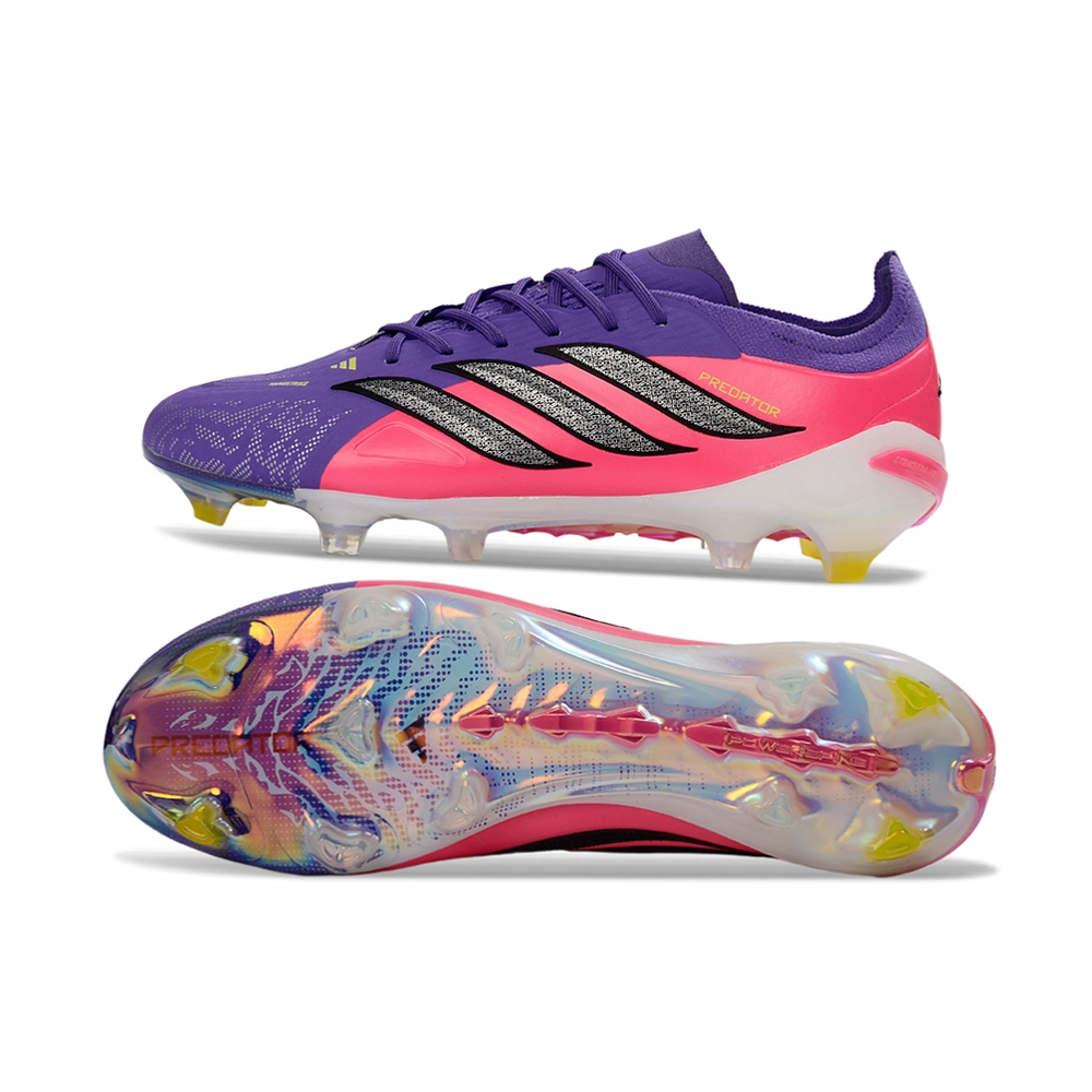 Chuteira Campo ADIDAS Predator Elite 26 FG Roxo Rosa