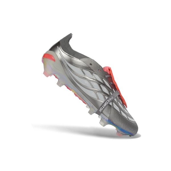 Chuteira Campo ADIDAS Predator Elite Tongue 26 FG Finishers Steel