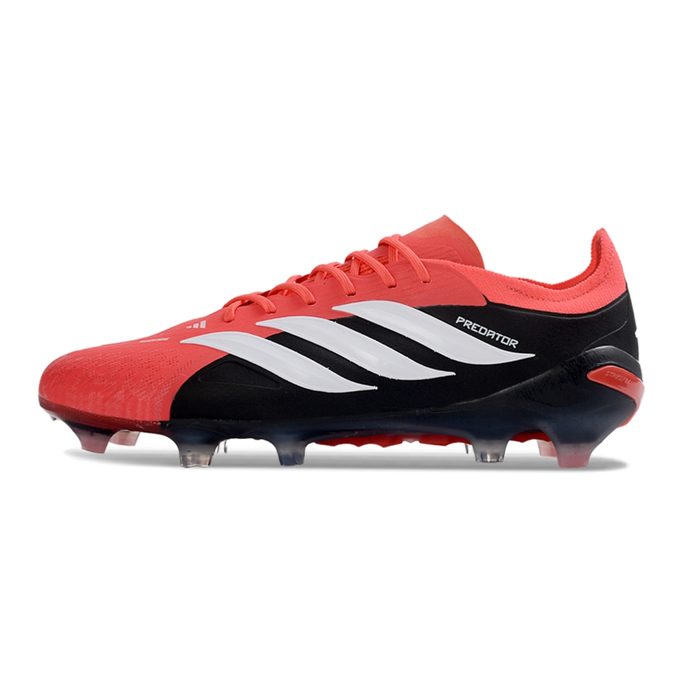 シューズ adidas PREDATOR ELITE AG 26.0 Chuteira Campo ADIDAS Predator Elite 26 FG Preto Vermelho