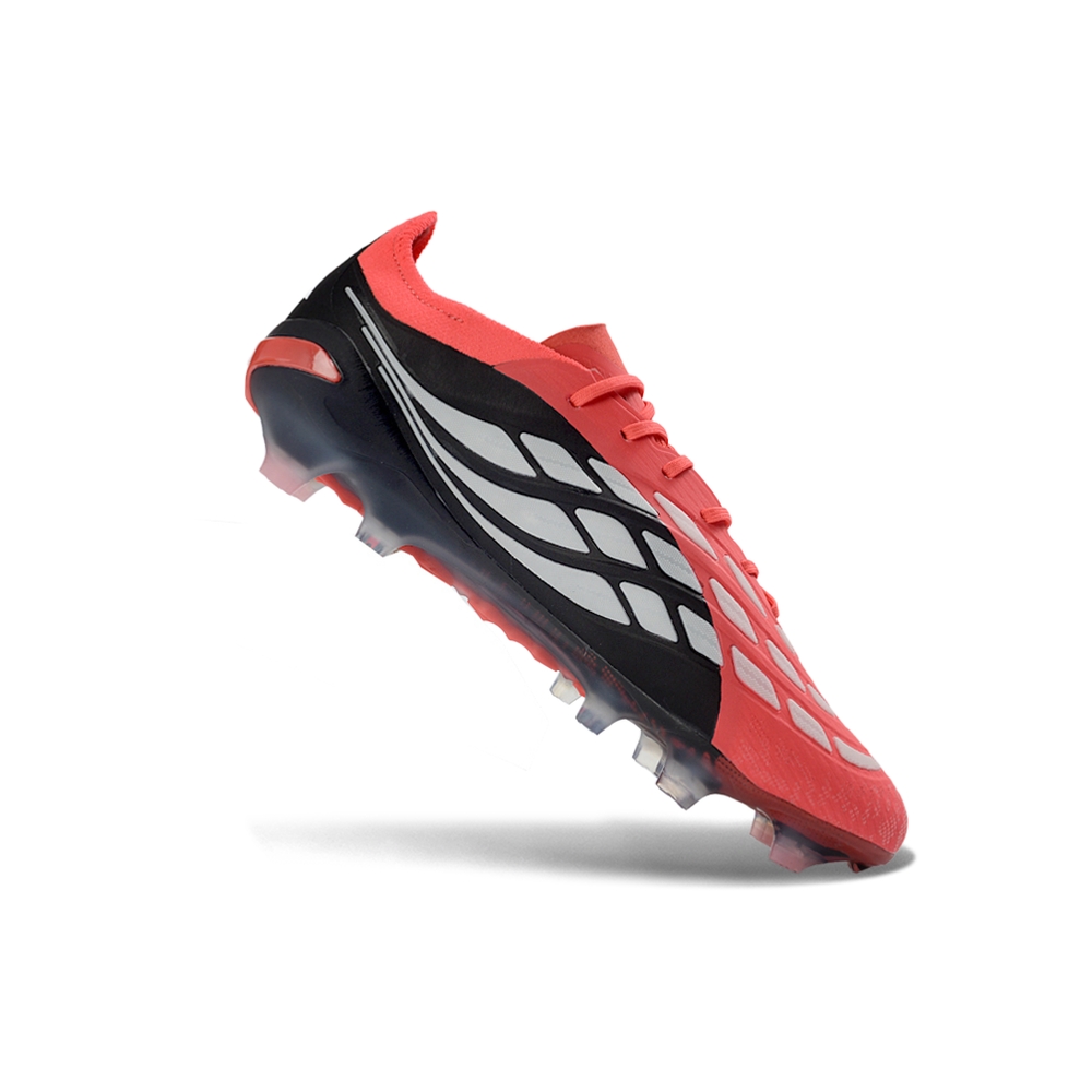 Chuteira Campo ADIDAS Predator Elite 26 FG Preto Vermelho