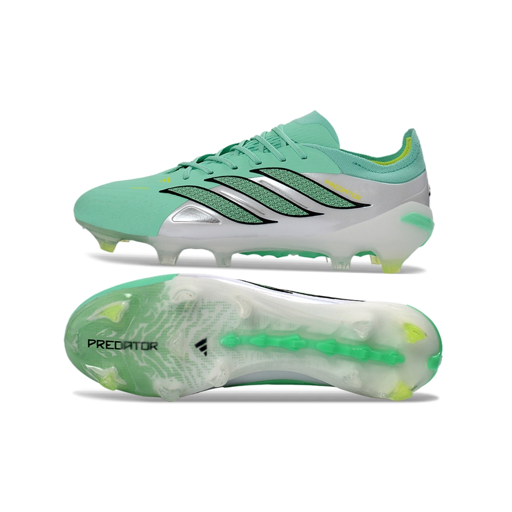 Chuteira Campo ADIDAS Predator Elite 26 FG Branco Verde