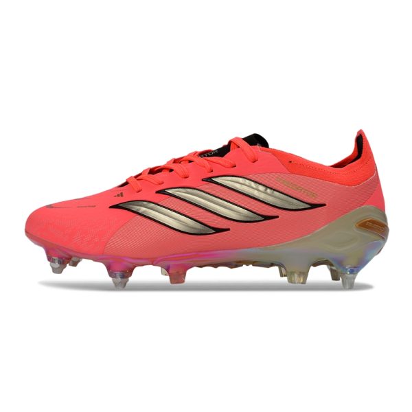  Predator エリート 26.5 SG Chuteira Campo ADIDAS Predator Elite 26 SG Laranja Dourado