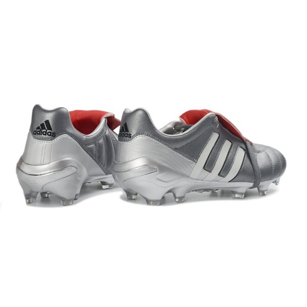 Chuteira Campo ADIDAS Predator Mania FG Made in Germany Gunmetal