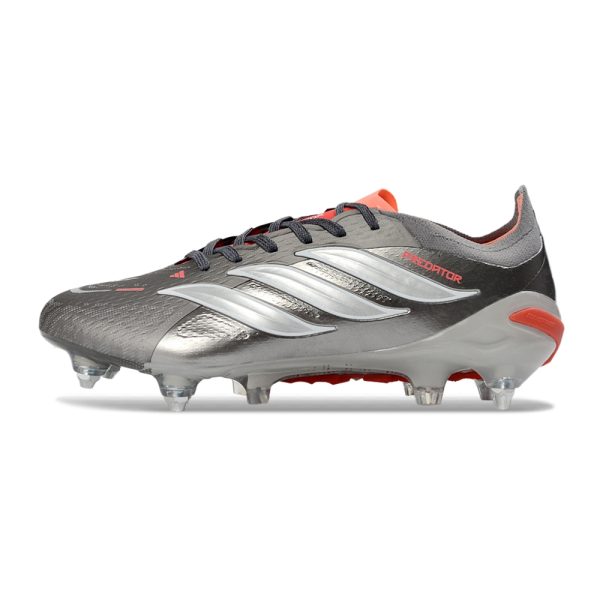 Chuteira Campo ADIDAS Predator Elite 26 SG Finishers Steel