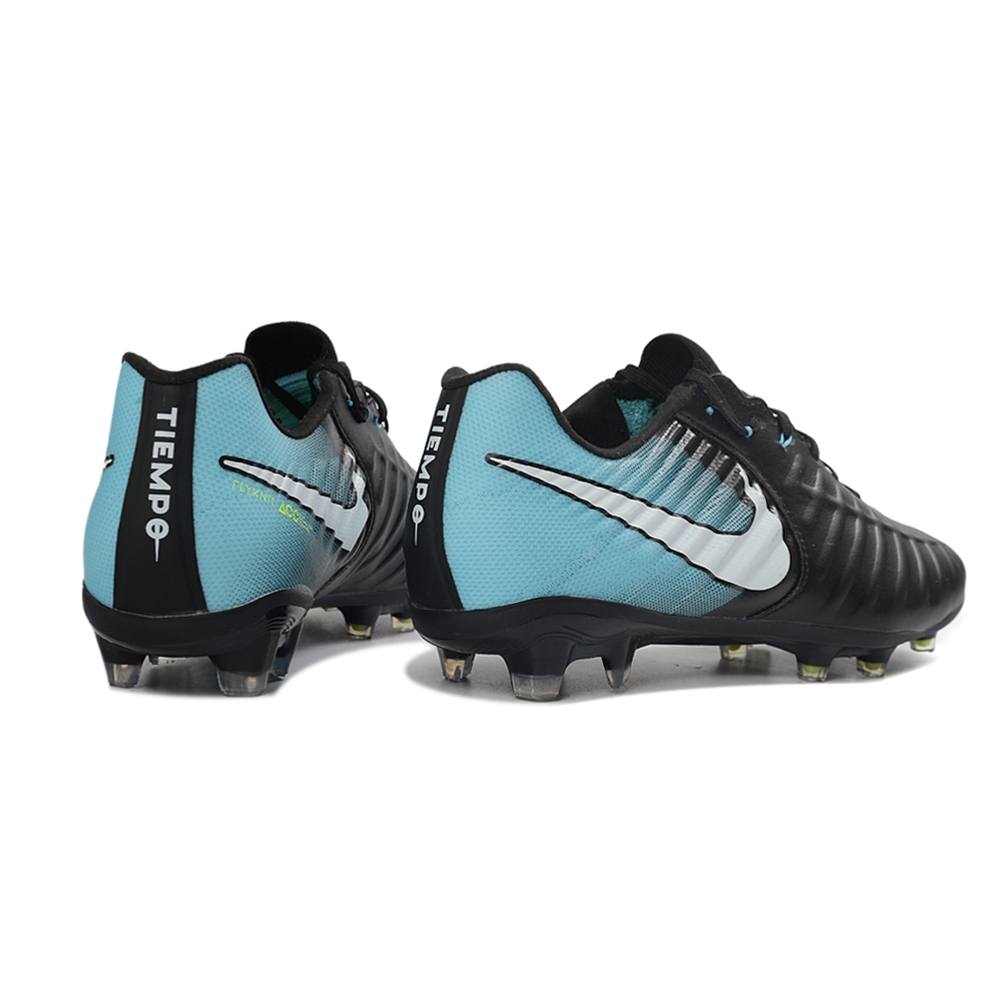 Chuteira Campo NIKE Tiempo Legend 7 Elite FG Preto Azul