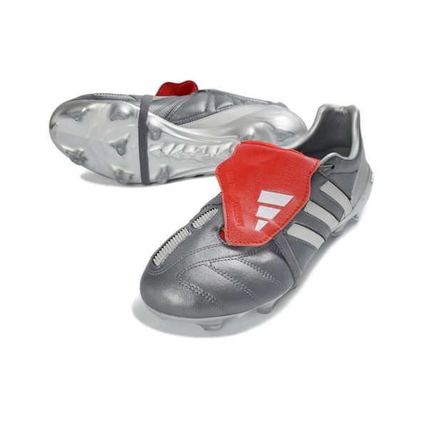 Chuteira Campo ADIDAS Predator Mania FG Made in Germany Gunmetal