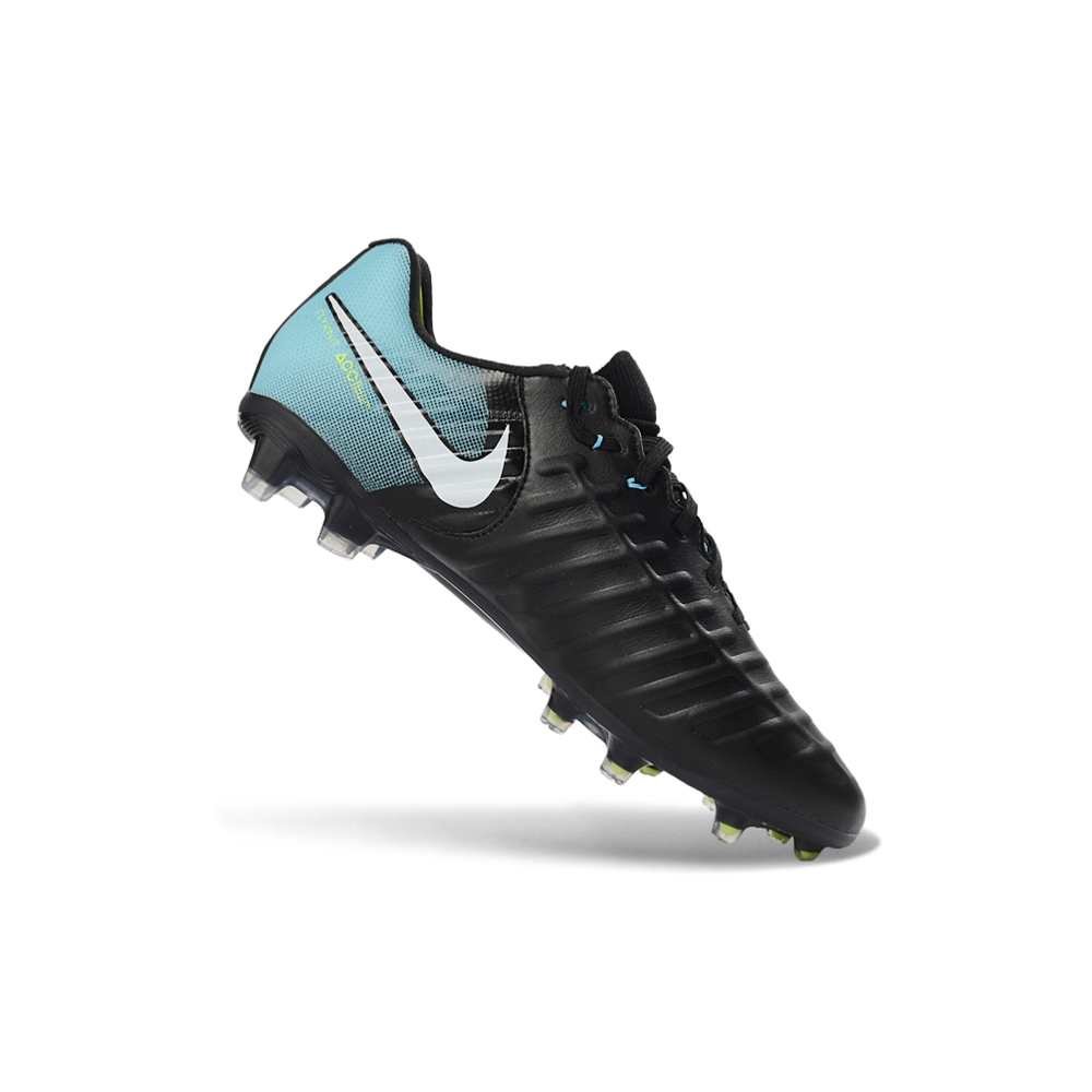 Chuteira Campo NIKE Tiempo Legend 7 Elite FG Preto Azul