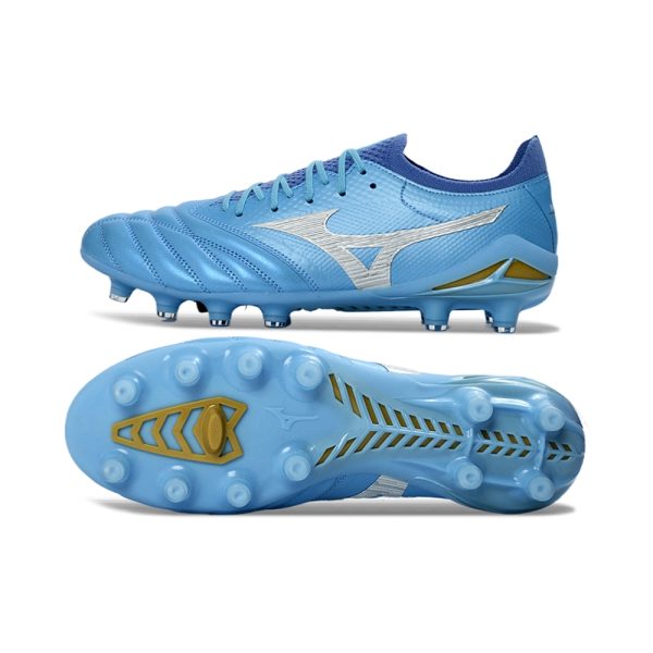 Chuteira Campo Mizuno Morelia Neo IV Japan Unity Sky