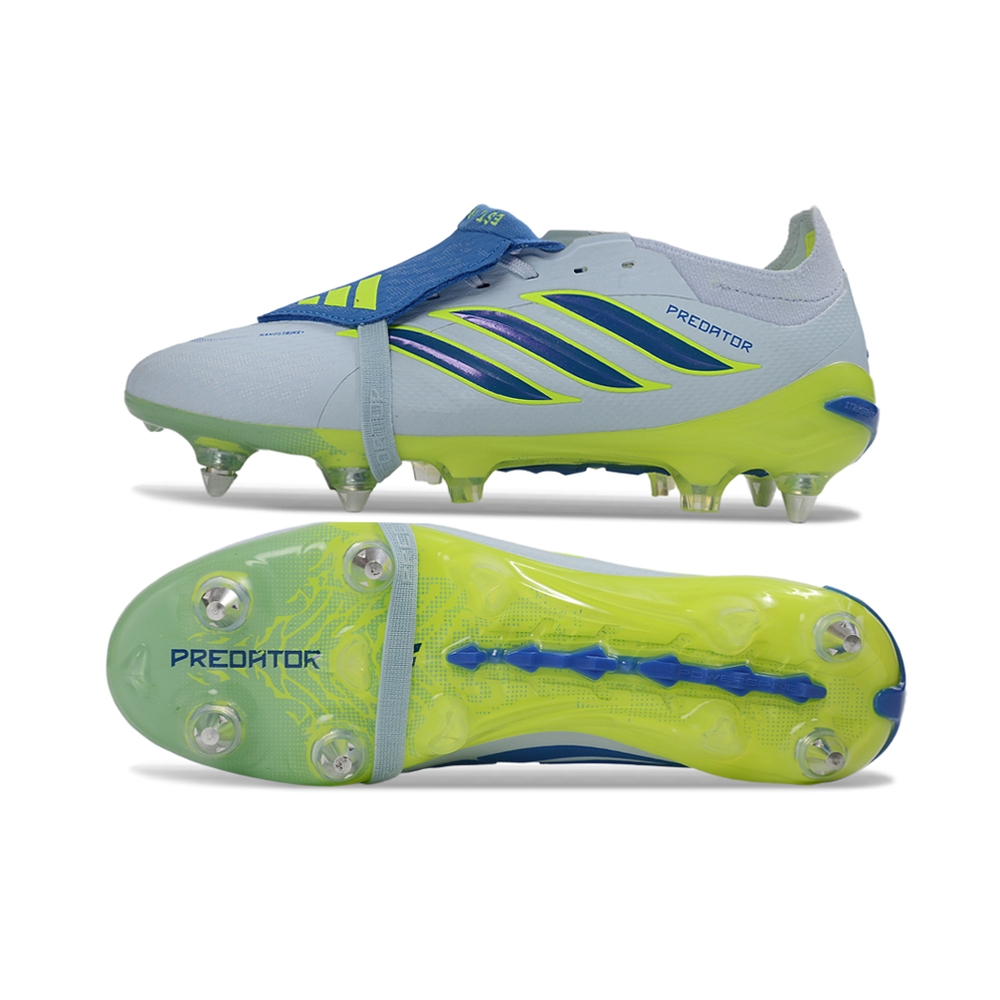 Chuteira Campo ADIDAS Predator Elite Tongue 26 SG Ice Cold Precision