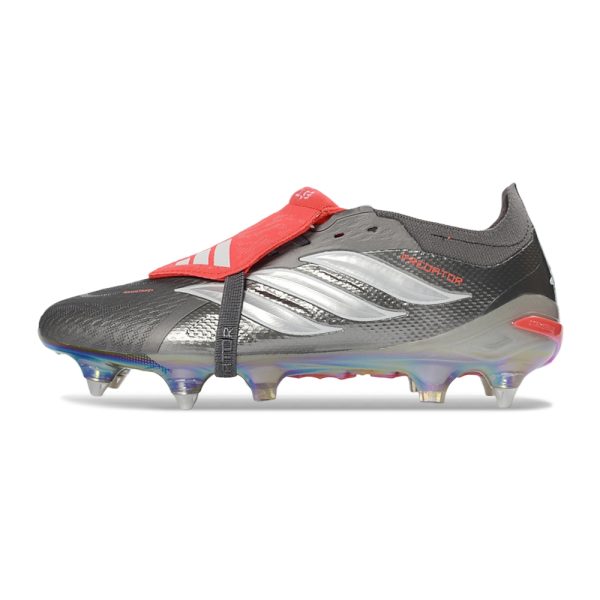 Chuteira Campo ADIDAS Predator Elite Tongue 26 SG Finishers Steel