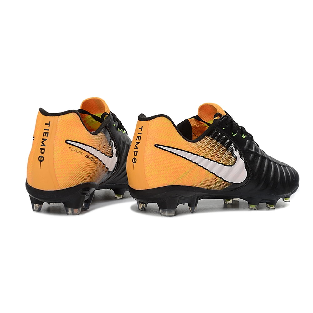 Chuteira Campo NIKE Tiempo Legend 7 Elite FG Preto Amarelo