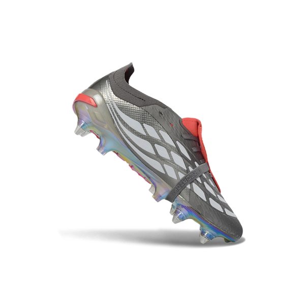 Chuteira Campo ADIDAS Predator Elite Tongue 26 SG Finishers Steel
