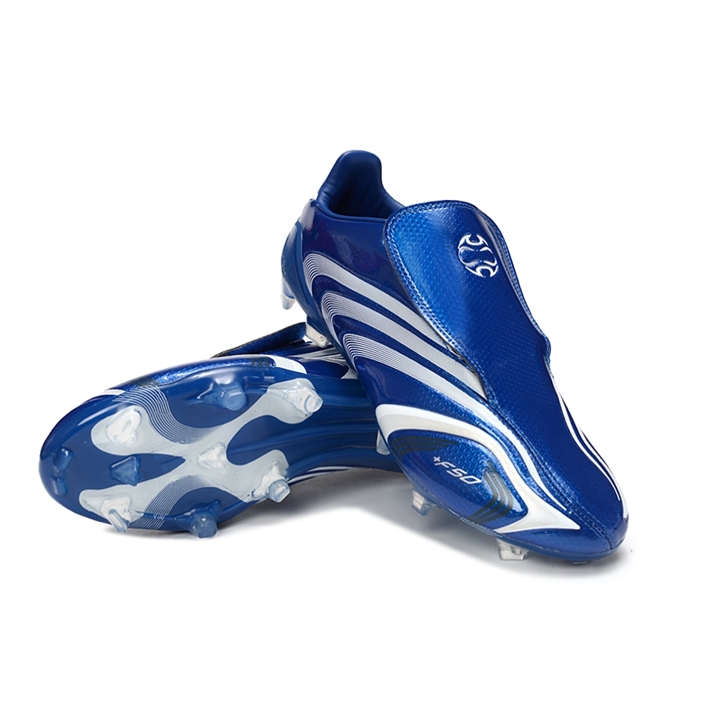 Chuteira Campo ADIDAS TUNiT F50 Elite FG Azul Branco
