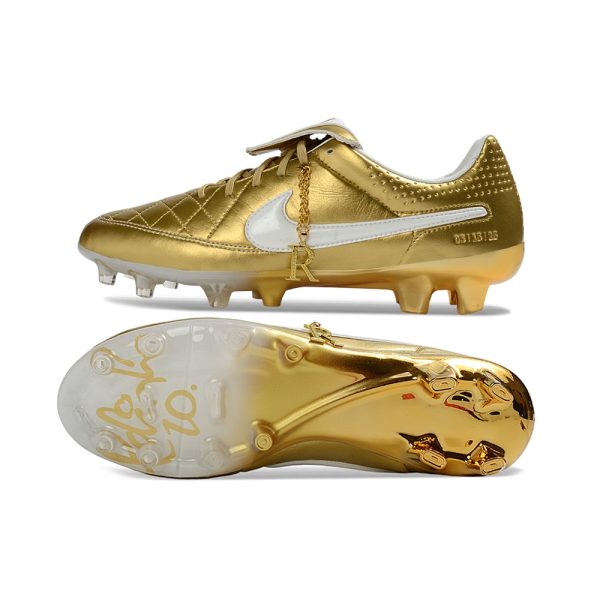 Chuteira Campo NIKE Tiempo Legend R10 Touch Of Gold