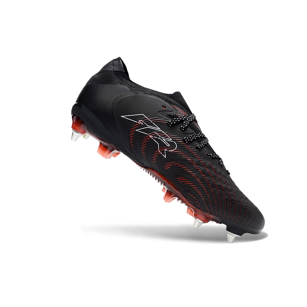Chuteira Campo Puma Future 9 Ultimate SG Preto Vermelho