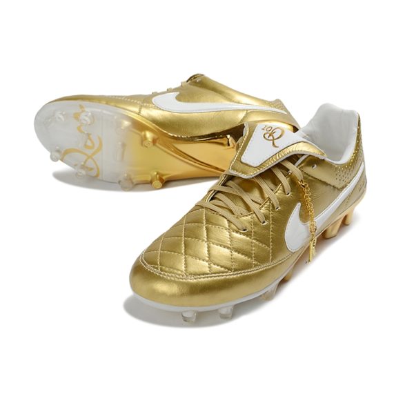 Chuteira Campo NIKE Tiempo Legend R10 Touch Of Gold