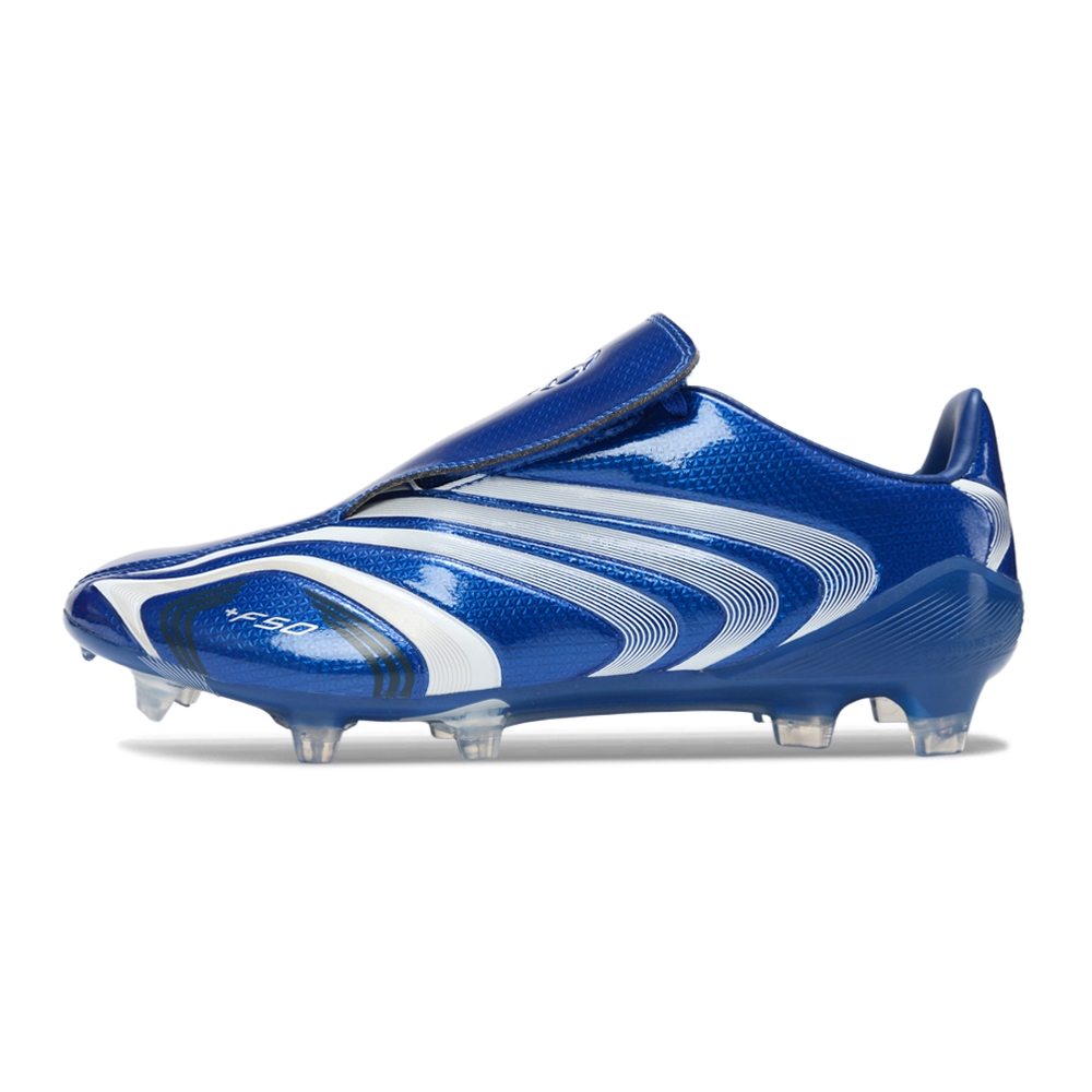Chuteira Campo ADIDAS TUNiT F50 Elite FG Azul Branco