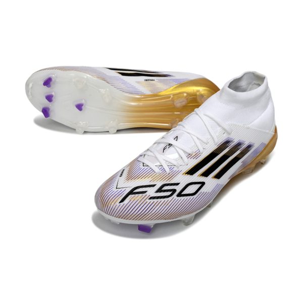 Chuteira Campo ADIDAS F50 Cano Medio Pro FG Road to Glory