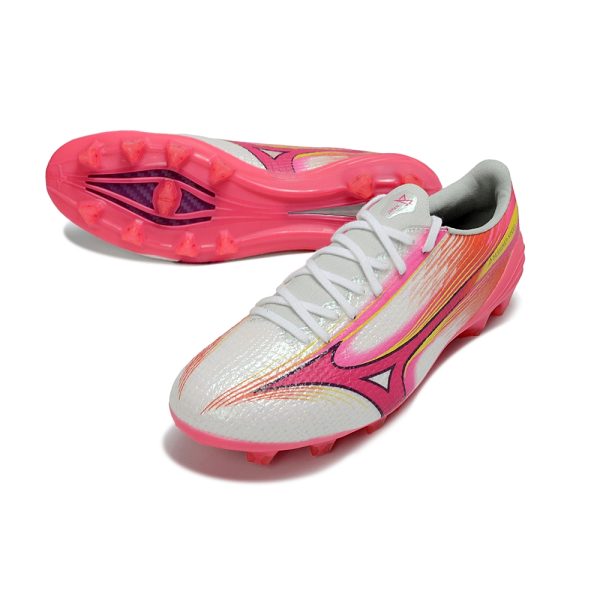 Chuteira Campo Mizuno Alpha III Made in Blazing Flair