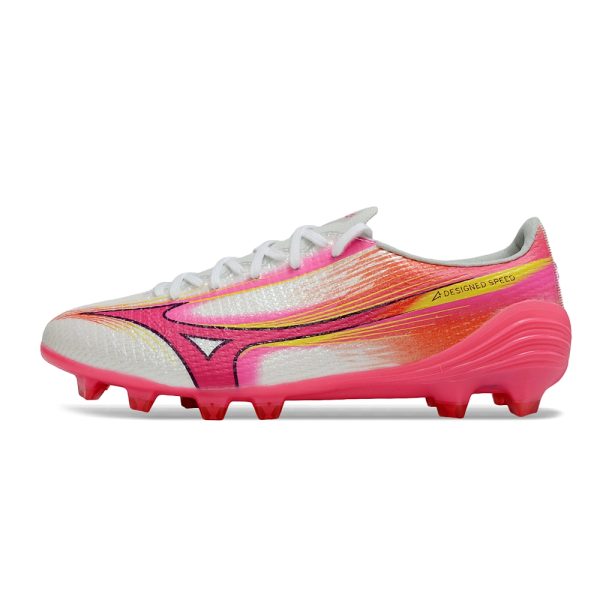 Chuteira Campo Mizuno Alpha III Made in Blazing Flair