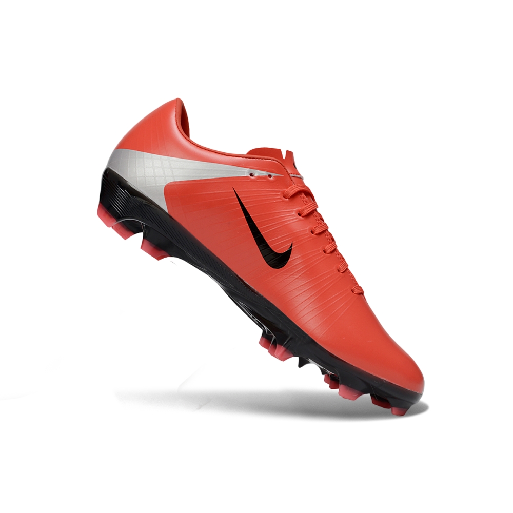Chuteira Campo NIKE Mercurial Vapor Superfly FG Remake Vermelho Prata