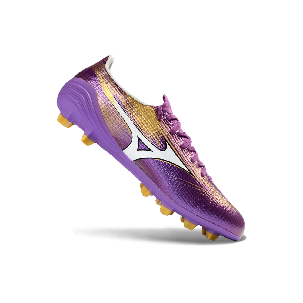 Chuteira Campo Mizuno Alpha III Made in Japan Roxo