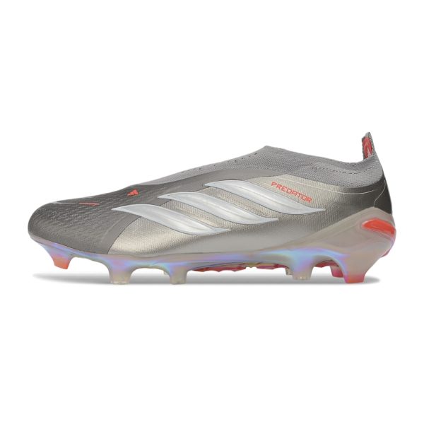 Chuteira Campo ADIDAS Predator Elite 26 LL FG Finishers Steel