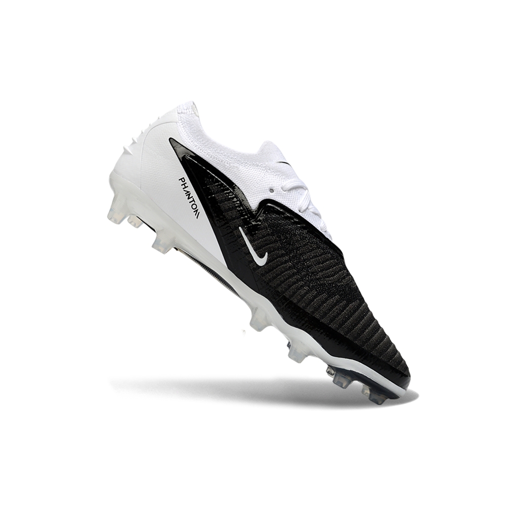 Chuteira Campo NIKE Phantom 6 Elite Low AG Preto Branco