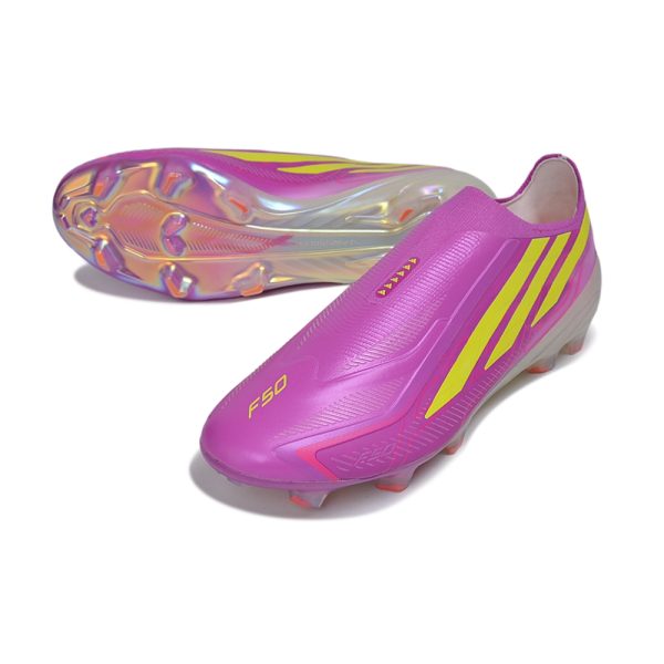 Chuteira Campo ADIDAS F50 Hyperfast Elite Sem Cadarço FG