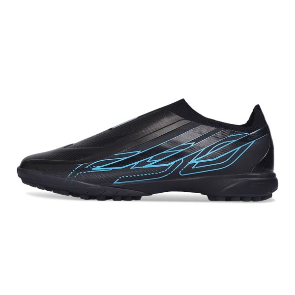 Chuteira Society ADIDAS F50 Sem Cadarço Hyperfast Pro Black Pack