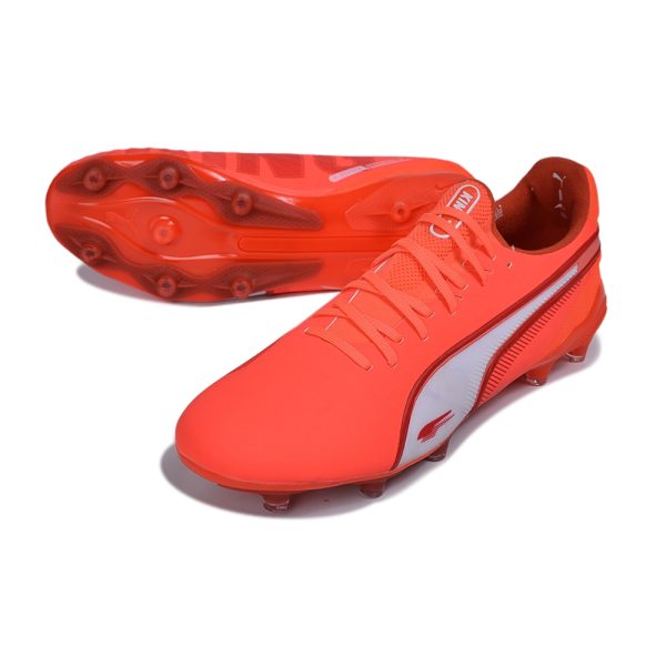 Chuteira Campo Puma King Ultimate FG Glowing Red