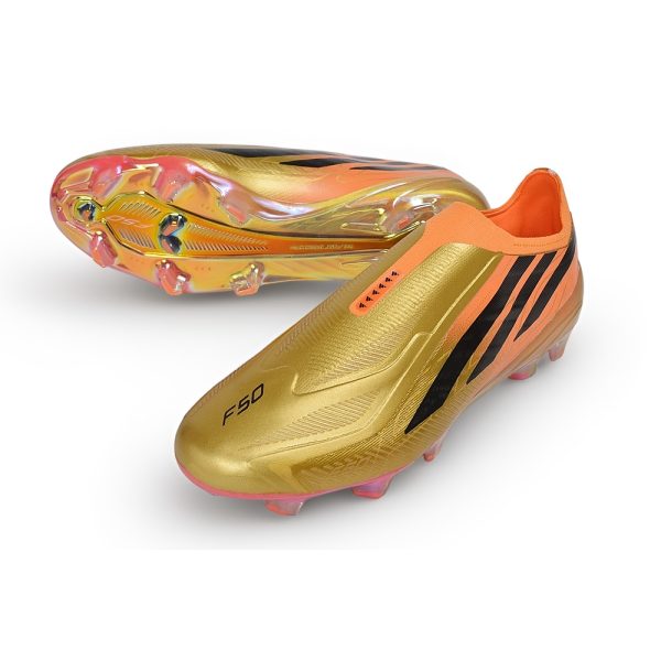 Chuteira Campo ADIDAS F50 Hyperfast Elite Sem Cadarço FG