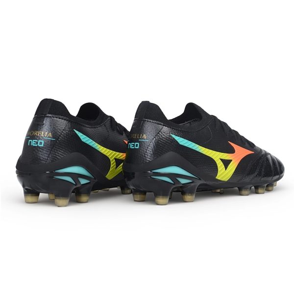 Chuteira Campo Mizuno Morelia Neo IV Japan Bright Black
