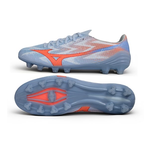 Chuteira Campo Mizuno Alpha III Made in Japan Serene Spark Pack